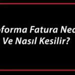 Proforma Fatura Nedir Ve Nasıl Kesilir? Proforma Fatura Nasıl Düzenlenir