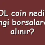SOL coin nedir? Hangi borsalardan alınır? Solana ne zaman çıktı? Ne iş yapar?
