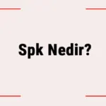 Spk Nedir? Spk'nın Görevleri Nelerdir, Ne İş Yapar? Spk Açılımı