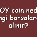 TROY coin nedir? Hangi borsalardan alınır? TROY ne zaman çıktı? Ne iş yapar?