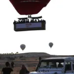 Kapadokya'da balonlar rahim ağzı kanserine dikkati çekmek için havalandı