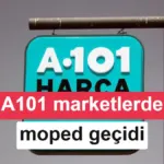 A101 marketlerde nakliye mopedi satılacak
