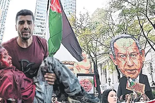 ABD’de İsrail’e tepki konvoyu