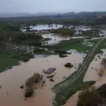 Ağva'da yollar, tarım arazileri ve evler su altında