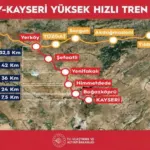 Ankara - Kayseri arası 1 saat 45 dakikaya düşecek! İşte geçeceği duraklar...