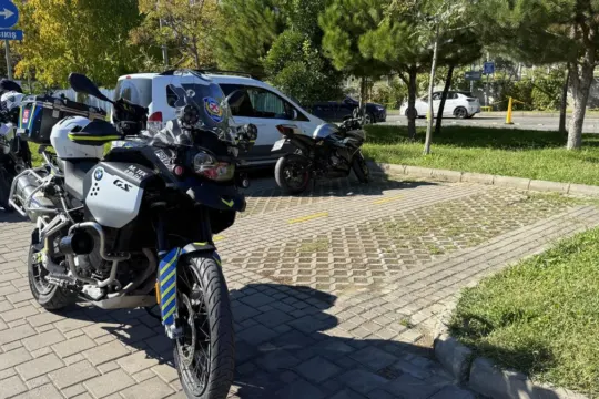 Aydın'da "dur" ihtarına uymayan motosiklet sürücüsüne 470 bin lira ceza