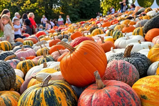 Belçika: Pumpkimania festivali Groot-Bijgaarden Kalesi'ni sardı