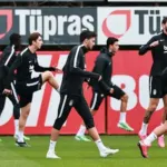 Beşiktaş'ta Trabzonspor maçı hazırlıkları tamamlandı!