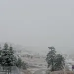 Bolu'nun yüksek kesimlerine kar yağdı