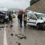 Bursa-Keles yolunda feci kaza: Bir ölü 10 yaralı