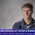 Çekyalı tenis yıldızı Menšík HT Spor’a konuştu!