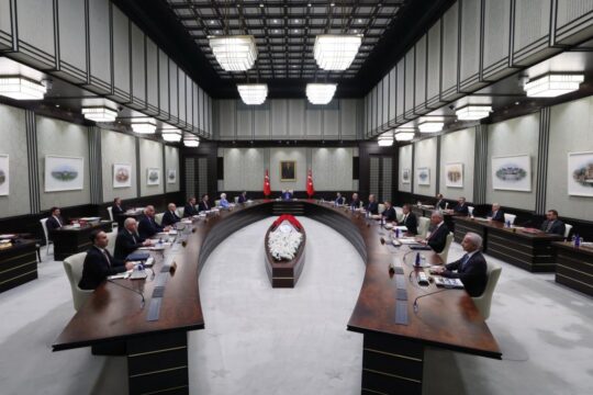 Cumhurbaşkanlığı Kabinesi toplandı