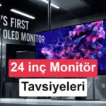 Dar masalar ve E-Spor için standart: 24 İnç monitör tavsiyeleri