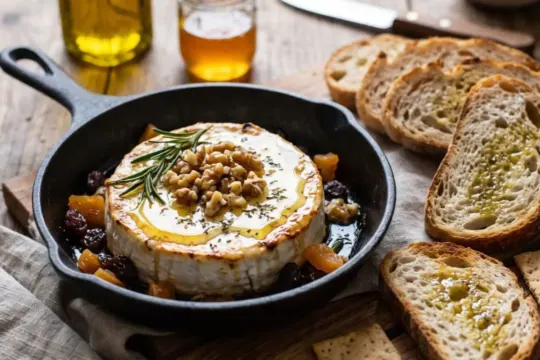 Davet sofralarına özel: Brie peynirli meze tarifi