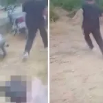 Dehşete düşüren görüntüler: Kurusıkı tabancayla tehdit edip kayda aldı