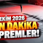 DEPREM Mİ OLDU, NEREDE? 17 EKİM SON DAKİKA DEPREMLER! AFAD ve Kandilli son depremler listesi