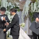 Düğünde gelinden büyük sürpriz! Damat görünce gözyaşlarına boğuldu: 'Gerçek aşk budur'