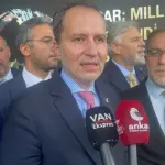 Fatih Erbakan'dan 'sirkeli su' eylemine tepki: 'Tasvip etmediğimiz bir hareket, görevden alma durumu olabilir'