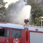 Gaziantep'te iplik fabrikasında yangın
