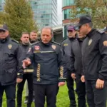 İstanbul Emniyet Müdürü Selami Yıldız selden etkilenen Ayazağa’da