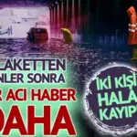 İstanbul'daki sel felaketinden bir acı haber daha