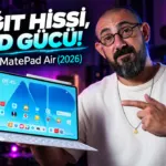 Kağıt hissini OLED ekranla birleştiren yaratıcı çalışma arkadaşı | HUAWEI MatePad Air (2026) inceleme