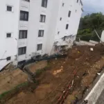 Kocaeli'de sağanak: 2 sitedeki 9 bina boşaltıldı