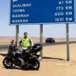 Merzifon’dan kutsal topraklara motosikletle umre yolculuğu: Türk denince akan sular duruyor