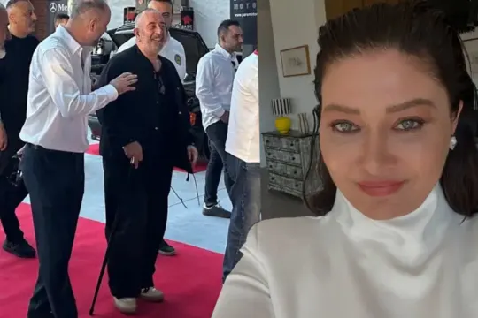Nurgül Yeşilçay'dan Cem Yılmaz'a gönderme. "Kadının yaşıyla ilgili espri yapanlar bastonla yürüyor"