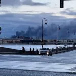 Rusya: İHA saldırısı sonrası St Petersburg'da büyük yangın ve yoğun duman