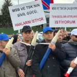 Savunma alanındaki sivil memurlardan özlük hakları eylemi: ‘Bıçak kemiği parçaladı’