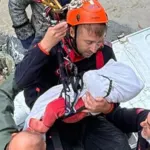 Selde mahsur kalan 8 aylık Zeynep bebeği kurtardı! AFAD personeli, o anları anlattı