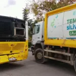 Silivri’de çöp kamyonu ile İETT otobüsü çarpıştı