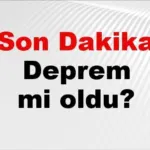 Son dakika deprem mi oldu? Az önce deprem nerede oldu? İstanbul, Ankara, İzmir ve il il AFAD son depremler 18 Ekim 2026