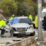 Takla atan otomobilde can pazarı: 1 ölü, 4 yaralı