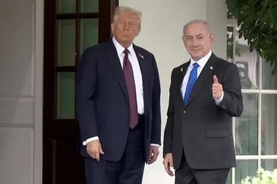 Trump duyurdu: Seçimlerde Netanyahu'ya açık destek